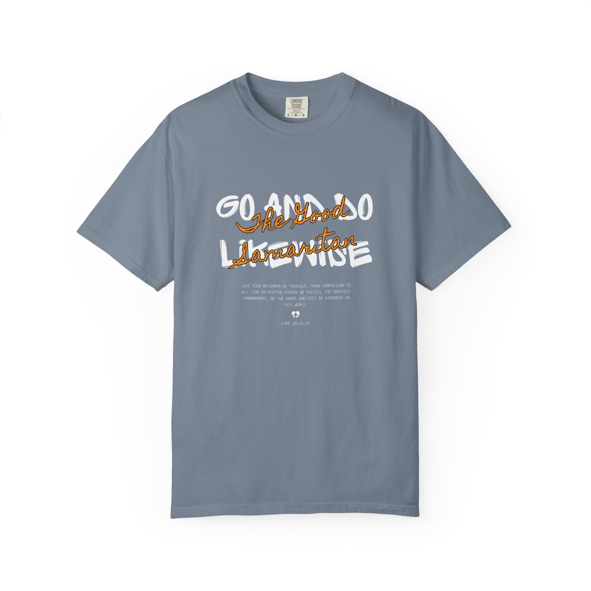 The Good Samaritan T-Shirt — Vintage Script Christian Tee