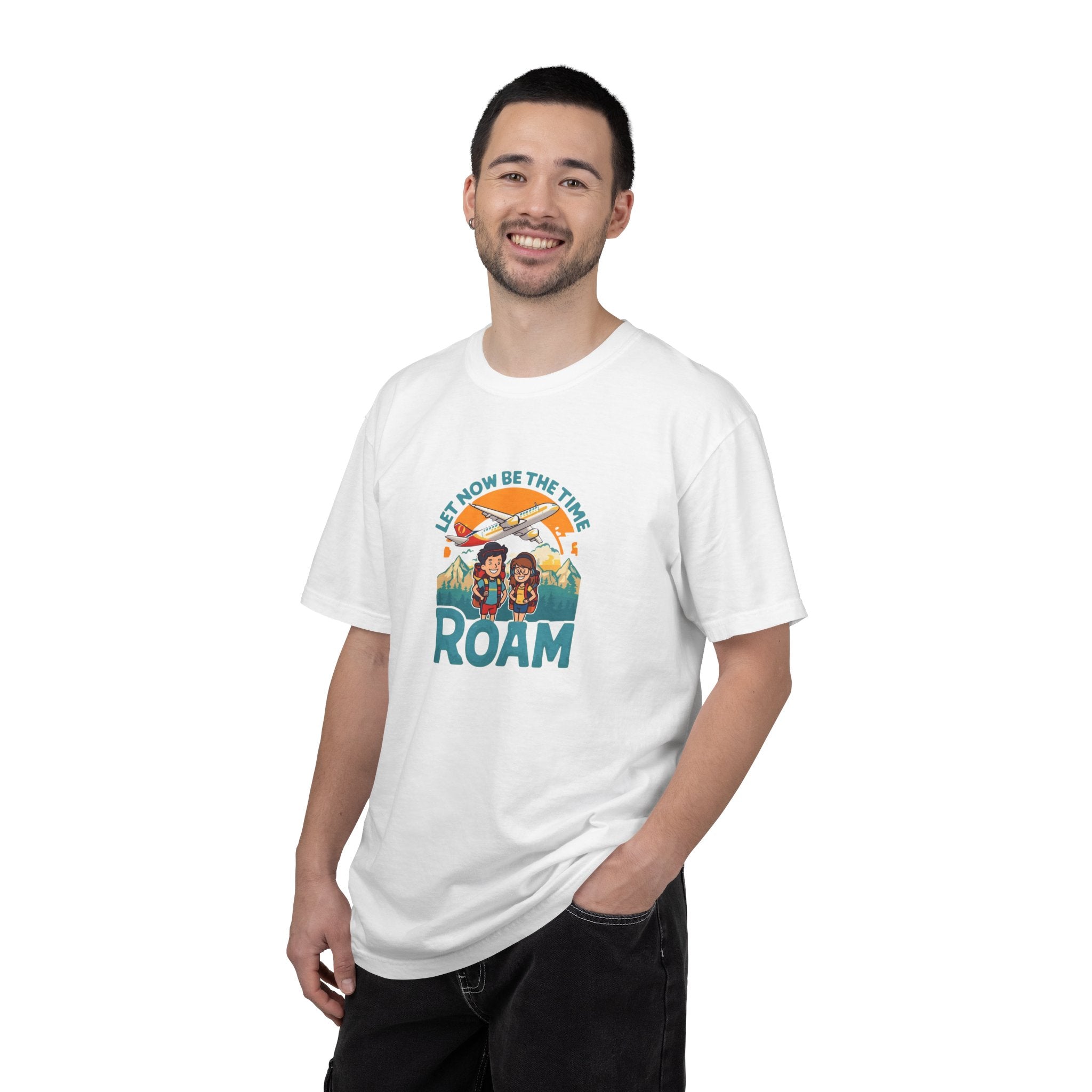 Roam Adventure Graphic T-shirt | Let Now Be the Time.