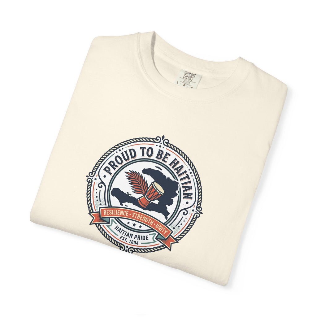 Proud to Be Haitian Eagle Graphic T-Shirt