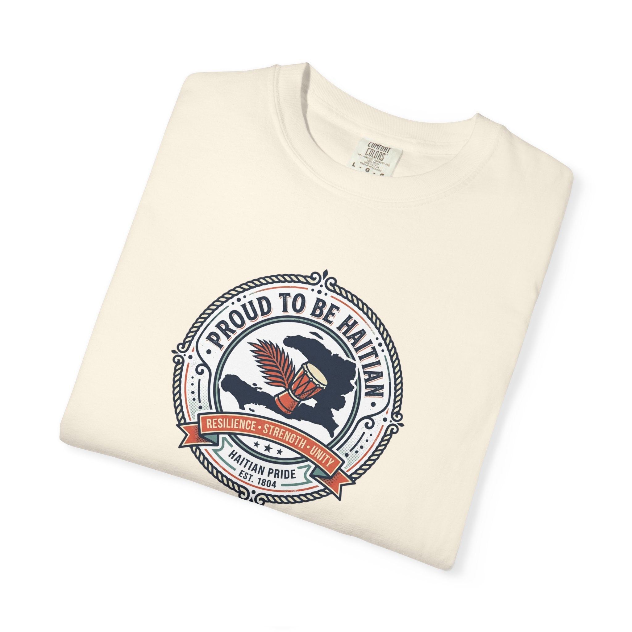 Proud to Be Haitian Eagle Graphic T-Shirt