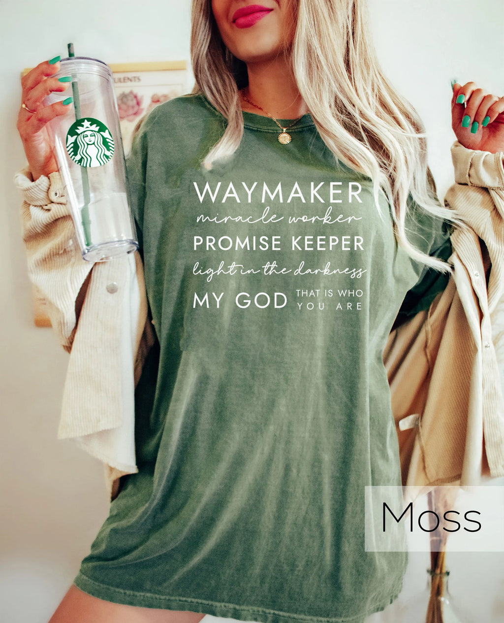 Christian Shirt, Waymaker T-Shirt, Bible Verse Shirt, Religious Gift Shirt, Jesus Sweater, Faith Based Tees, Christian Mom Shirt